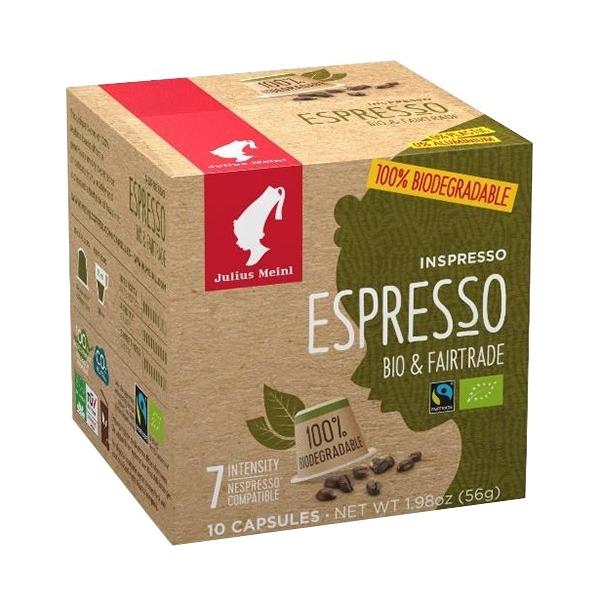 Кофе в капсулах Julius Meinl Espresso Bio Fairtrade 10 шт 